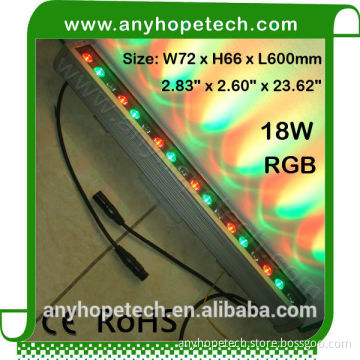 Promotion Cheap Wholesale good quality 18LEDs RGB led linear wall washer